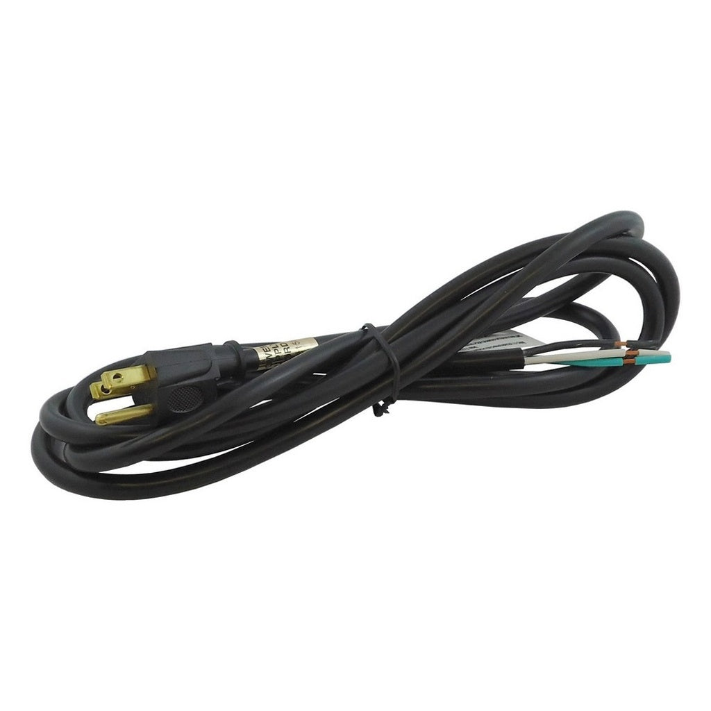 Service Power Cord, 3-Wire 16-Gauge 8' Length