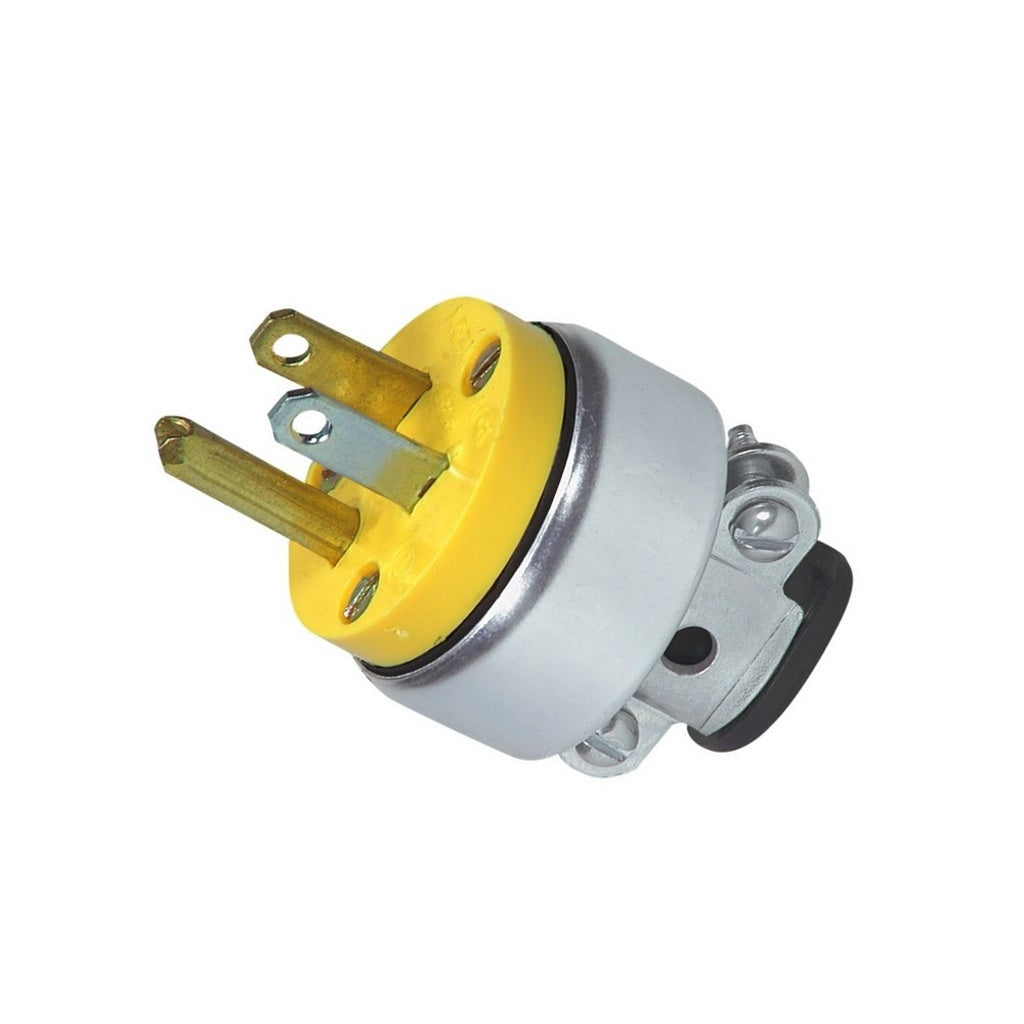Male Plug-Heavy Duty, 15-Amp 3-Wire 125V