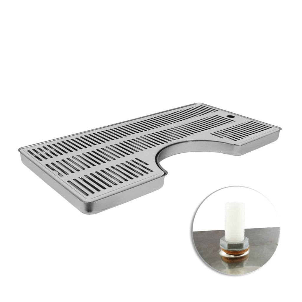 ABECO Drain-ceramic Towers, 10"W X 20"L (Stainless Steel-W Stainless Steel Grate)
