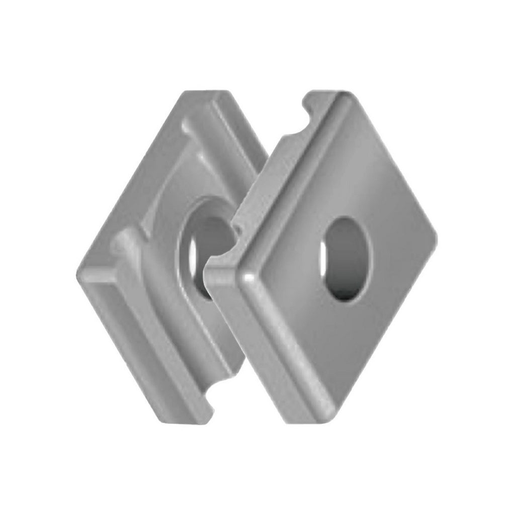 Cooling Blocks for Glycol Towers, 2-Piece Set, Channeled for 3/8" Glycol Lines