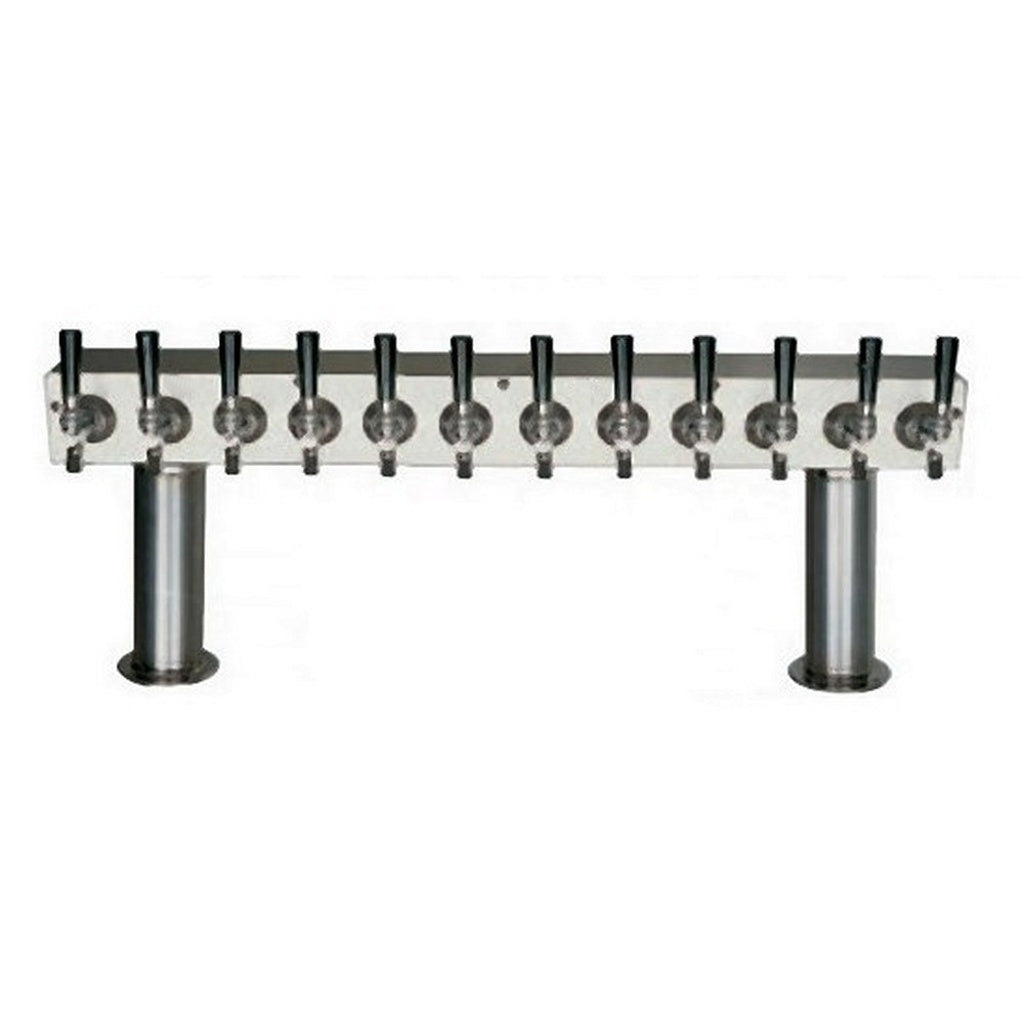 ABECO Pass Thru Tower, 12 Faucets, 3" Diameter, Air Cooled