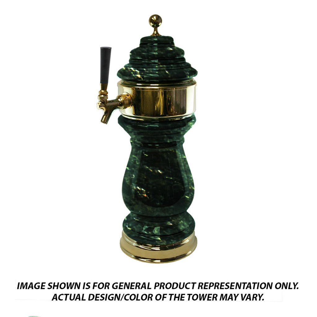 ABECO Ceramic Tower, 1-Faucet (Specify Color)(specify Trim)