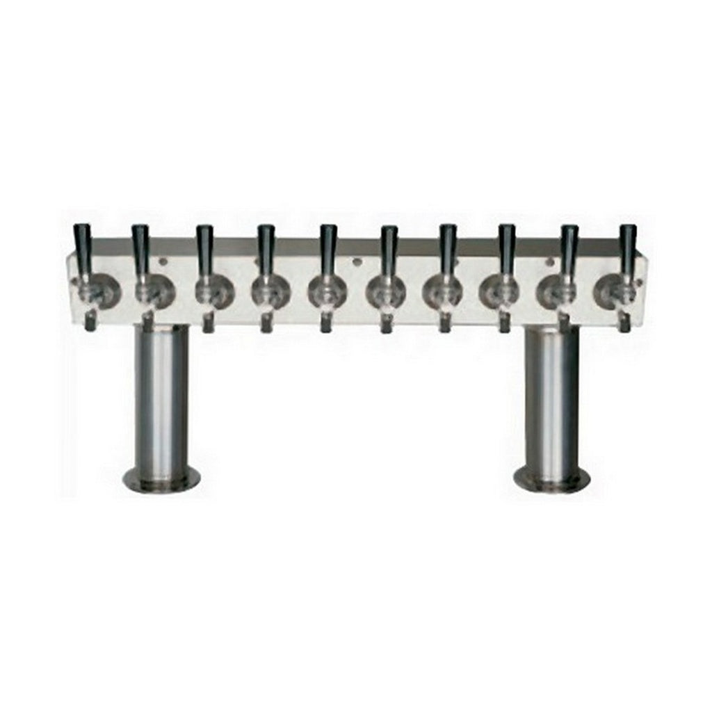 ABECO Pass Thru Tower, 10 Faucets, 3" Diameter, Air Cooled