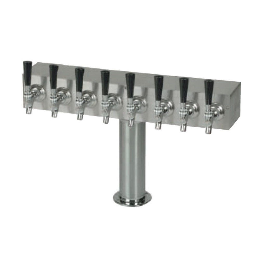 ABECO T Tower, 8-Faucet 3"-Diameter Air (304 Stainless Steel-for Wine)