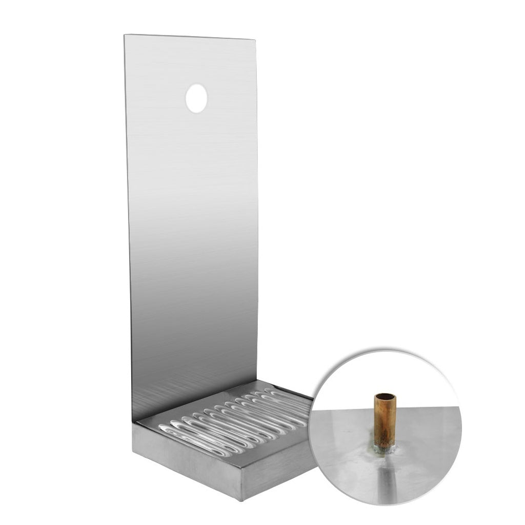 Wall Mount Drain-w/tube, 1-Faucet (12.5"B X 5"W X 6"L)