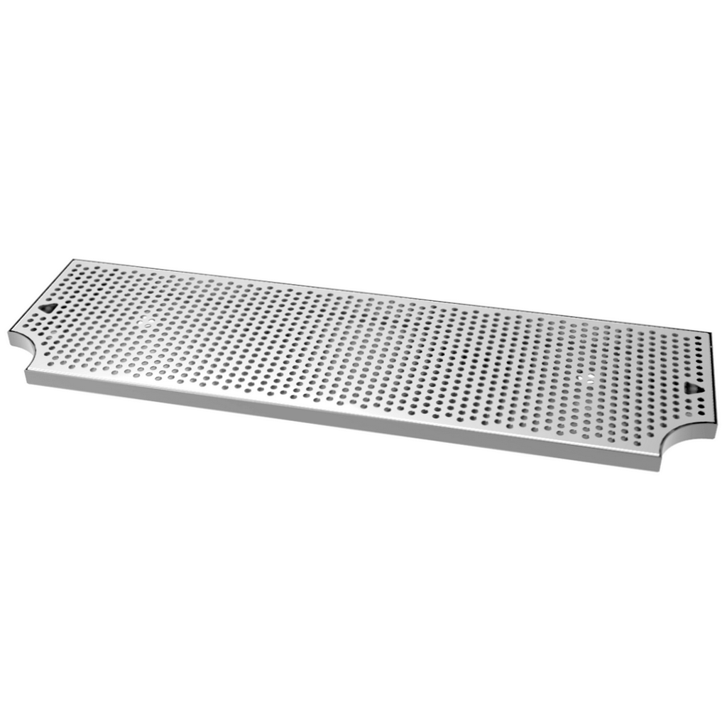 UBC Arcadia Drain for 8-Faucet Tower, No Rinser, 10" W x 31-1/8" L