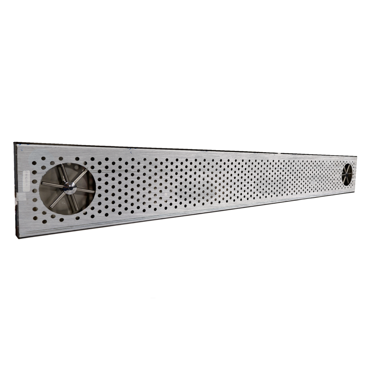 Quality Equipment Counter Mount Drain with 2 Rinsers, 8" W x 76" L