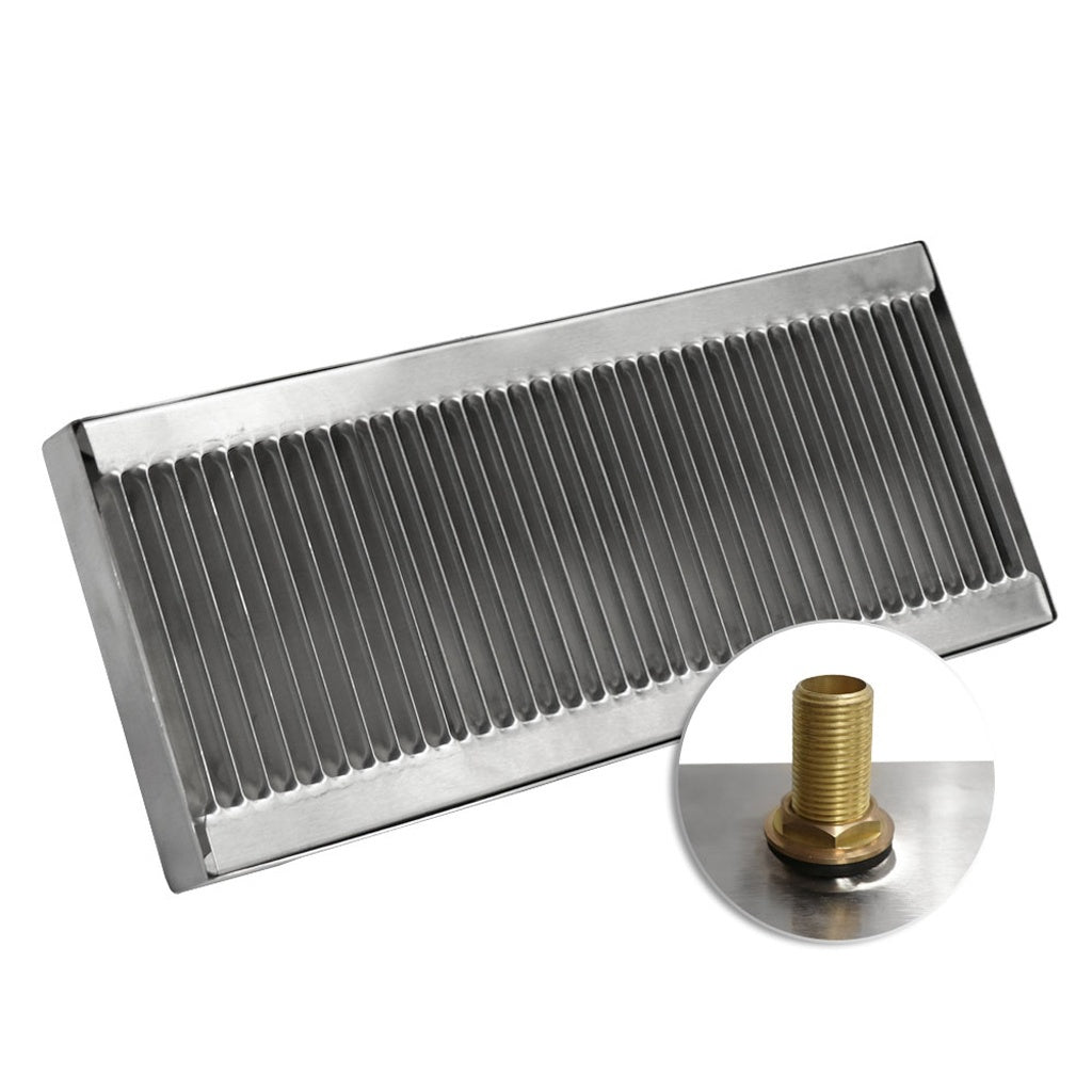 Counter Mount Drain-w/drain Tube (5-1/8"W X 12"L)