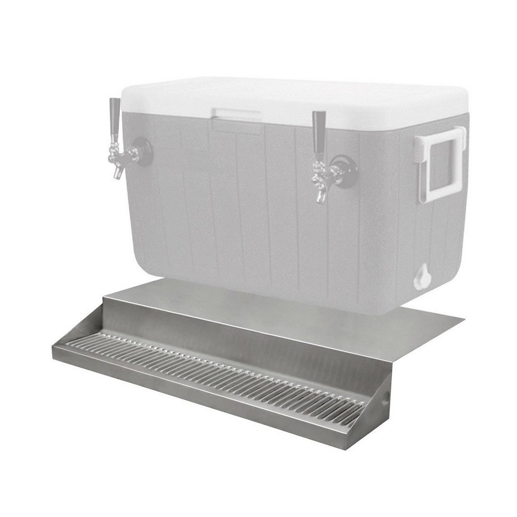 Foxx Cooler Drain with Drain Tube 5" W x 24" L