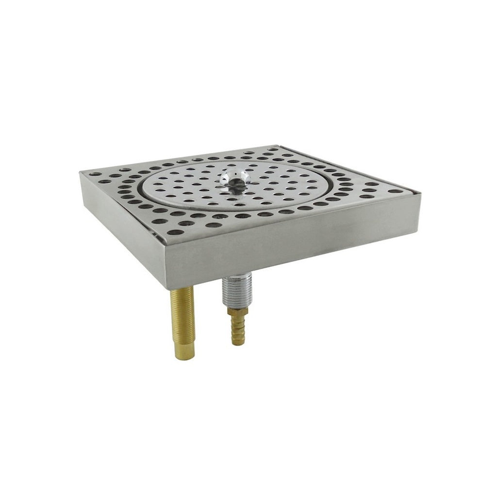 Krome Dispense Glass Rinser, Surface Mount, 6-3/8" Sq