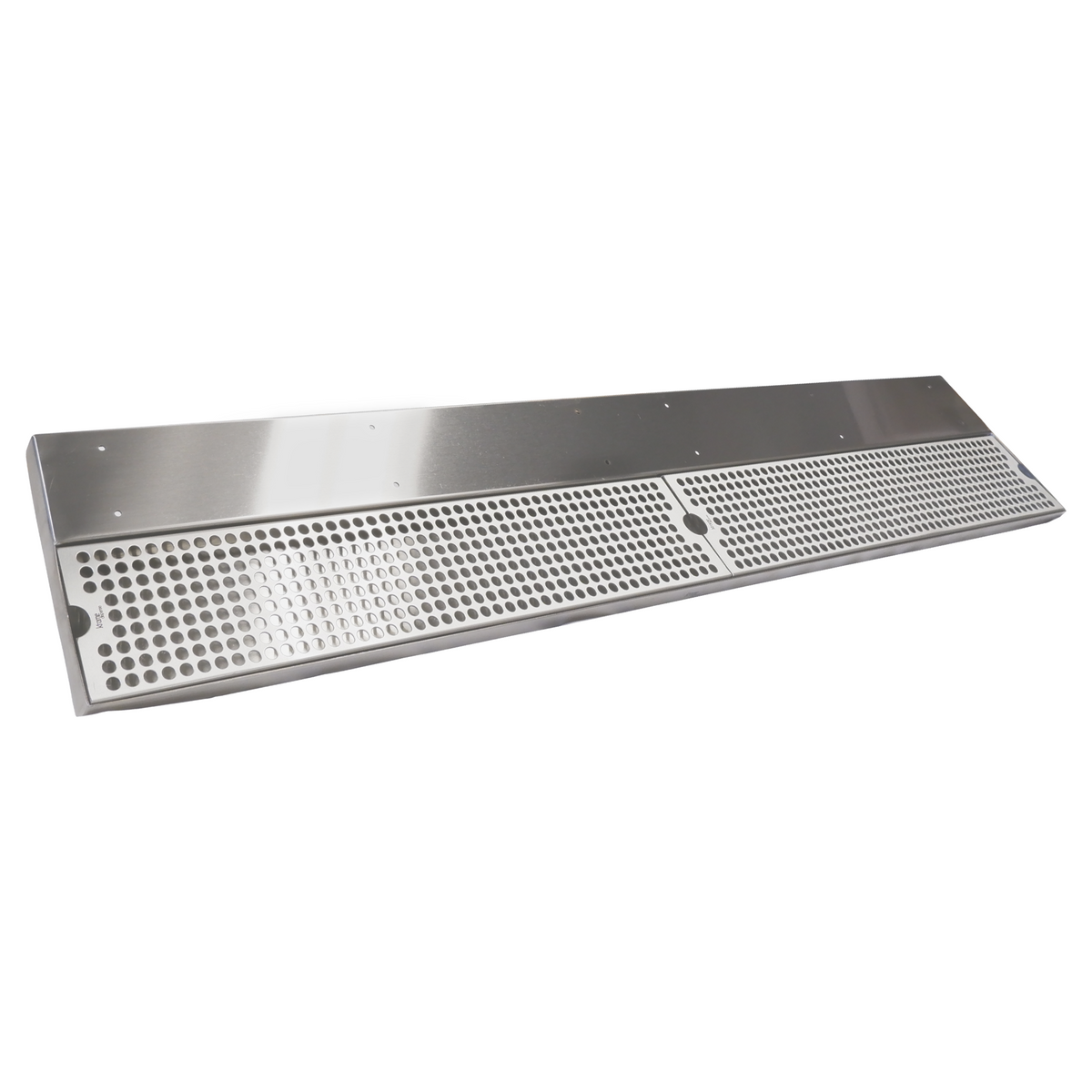 Krome Dispense Drip Tray, Underbar Mount, With Drain, 5" W x 48" L, NSF Certified