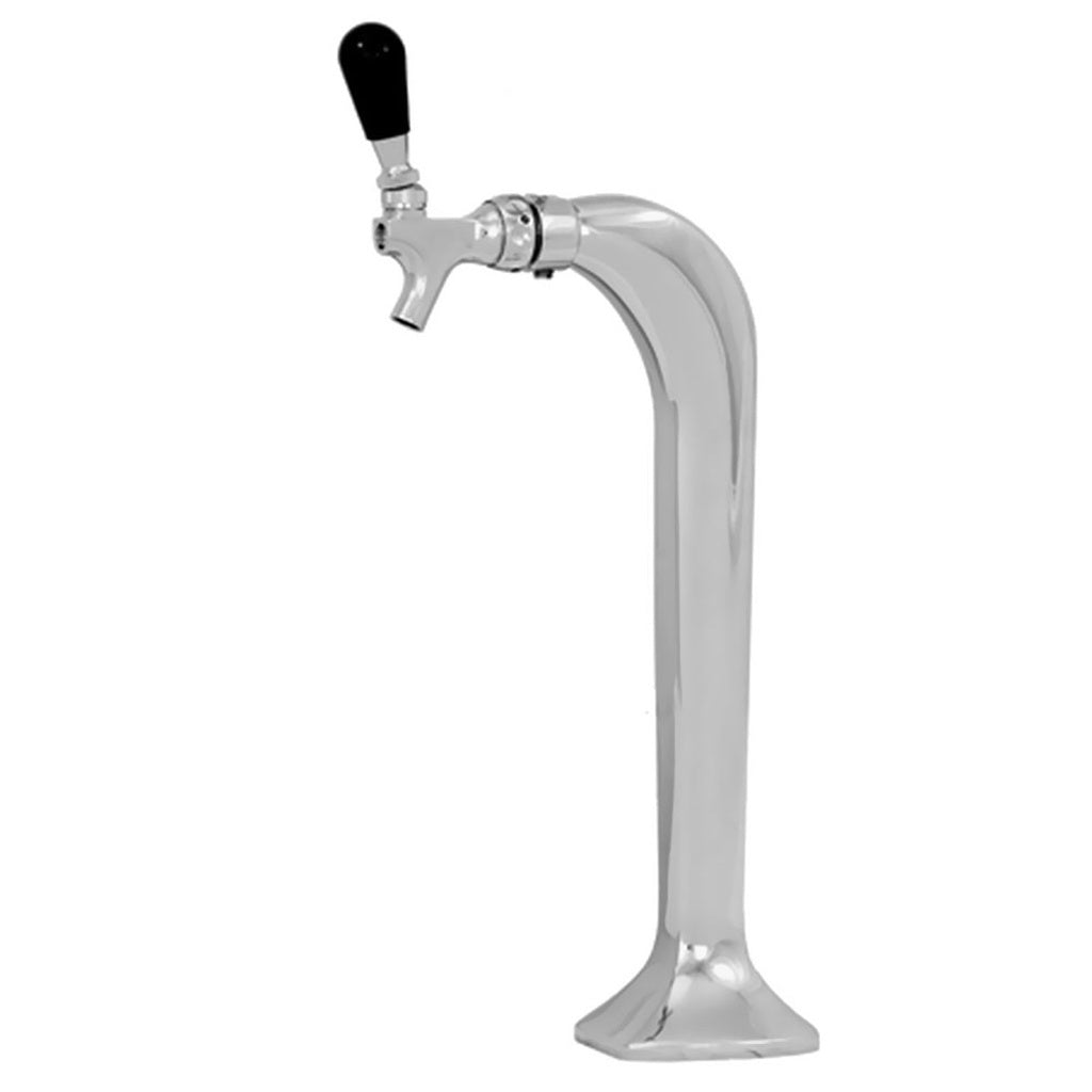 UBC Milano Tower, 1 Faucet, Glycol Cooled, Stainless Steel Contacts