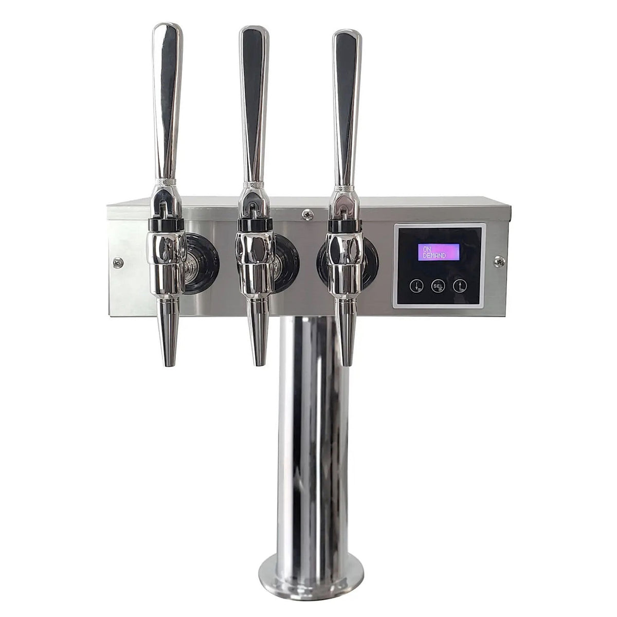 Kegco Hot Draft, Hot/Cold Nitro Cold Brew Tower with 3 Faucets