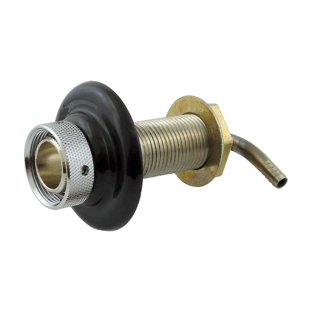 ABECO 90° Nip Shank-NSF, 3/16"-Bore X 3"L (Chrome)