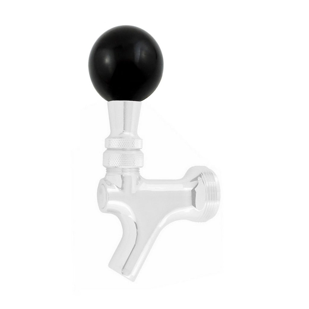 Knob-Round No Insert Chrome Plated