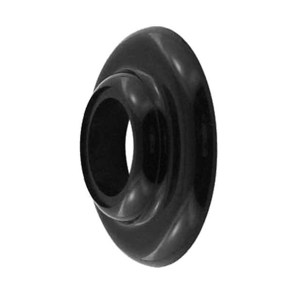 Plastic Shank Flange, Glossy Black