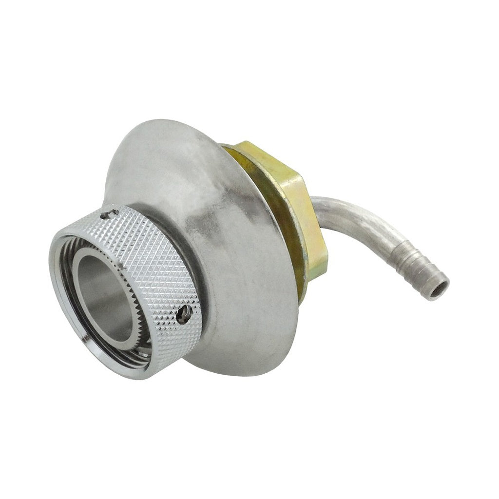 Stainless Steel Tower Shank, 1/4" Bore 90° x 1-3/4" Length