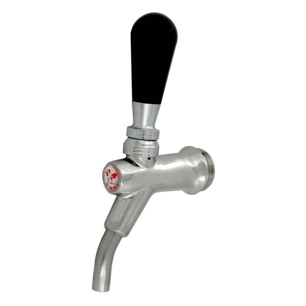 CMBecker V3S Forward Sealing Euro Style Faucet with Creamer Function, Stainless Steel