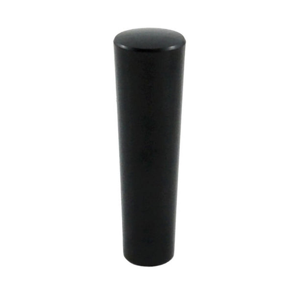 Knob-Oblong with No Insert Black