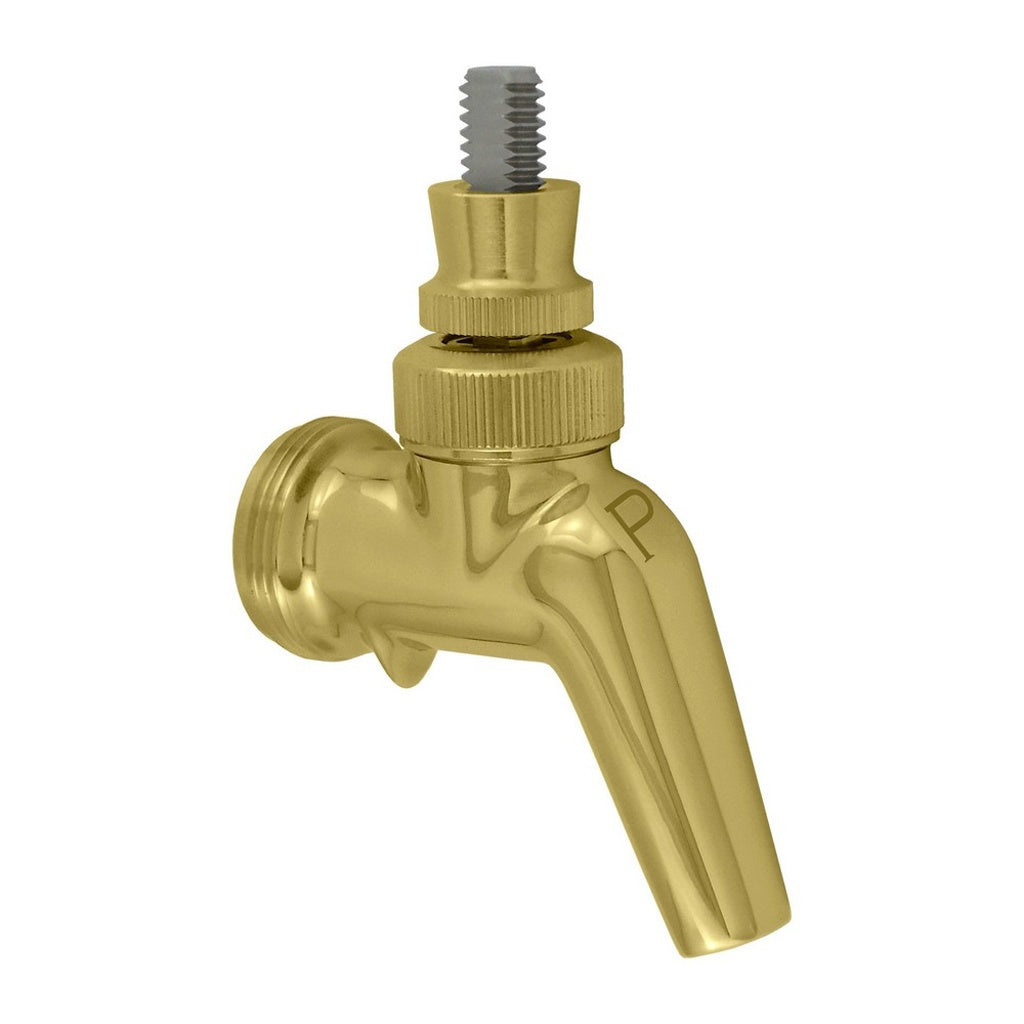 Perlick Forward Sealing Faucet, NSF Certified, Stainless Steel with PVD Gold