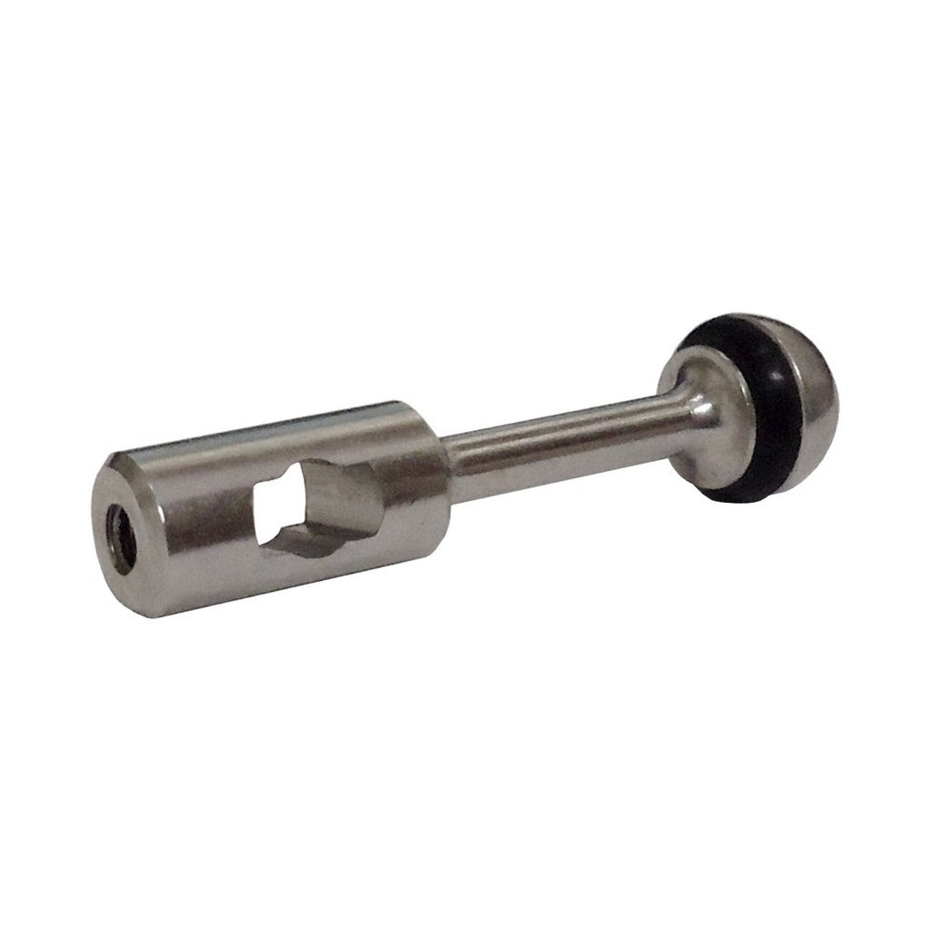 Plunger/Shaft Assembly for Krome Dispense Self-Closing Faucets, Chrome