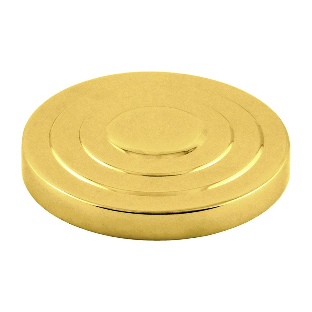 Krome Dispense 3″ Diameter Tower Cap, PVD Gold