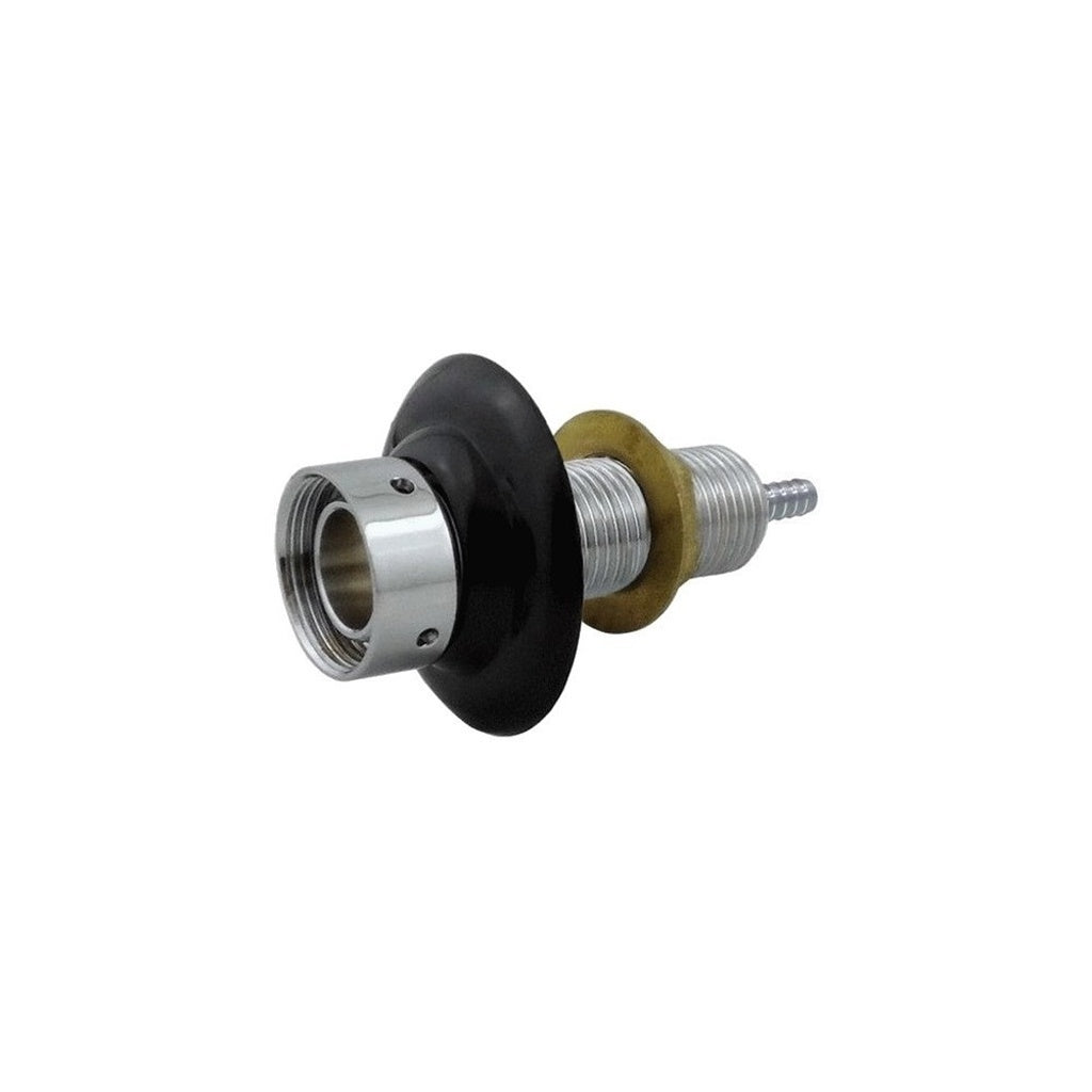 Krome Dispense Nipple Shank, 1/4" Bore, 2.75" Length, Chrome
