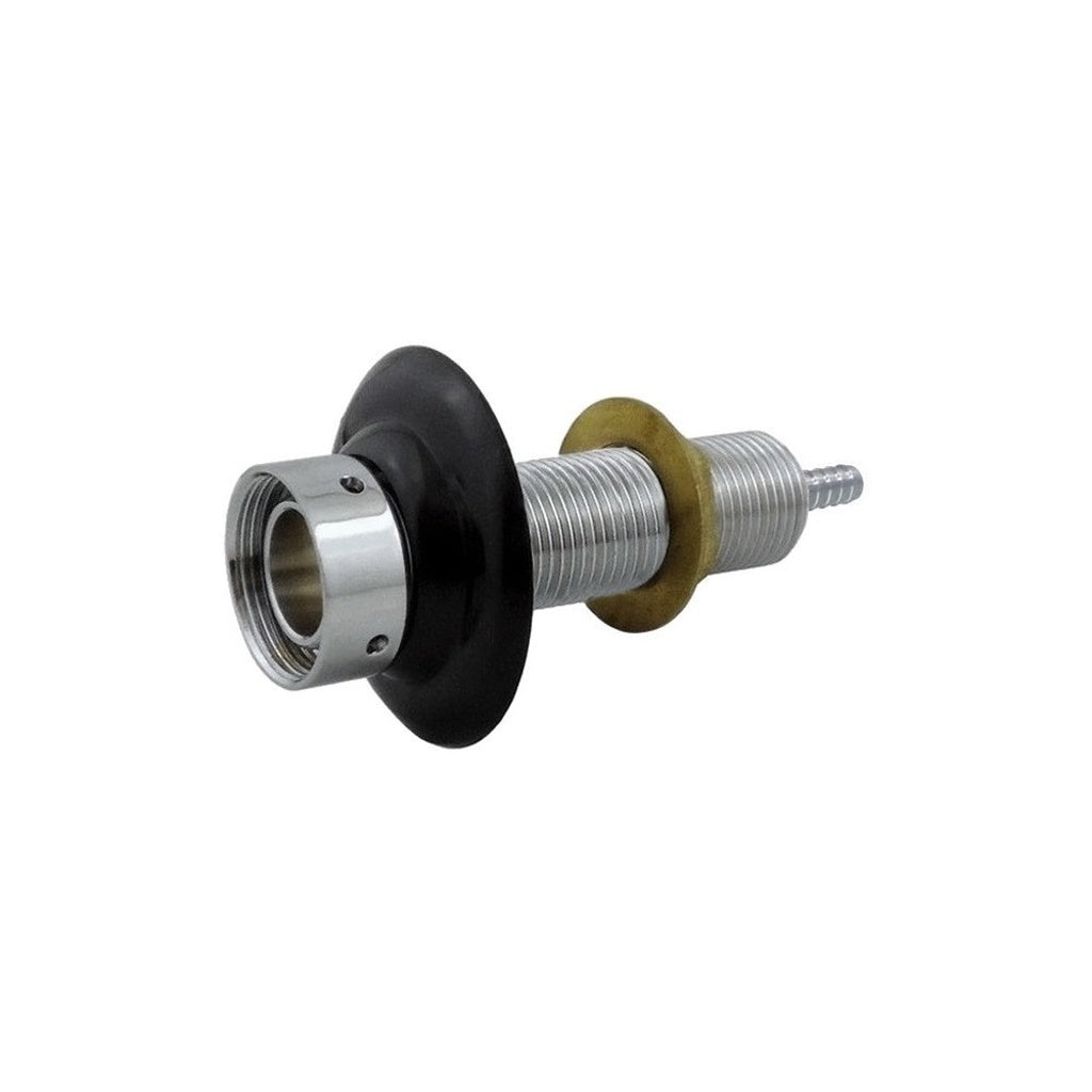 Krome Dispense Nipple Shank, 1/4" Bore, 3.5" Length, Chrome