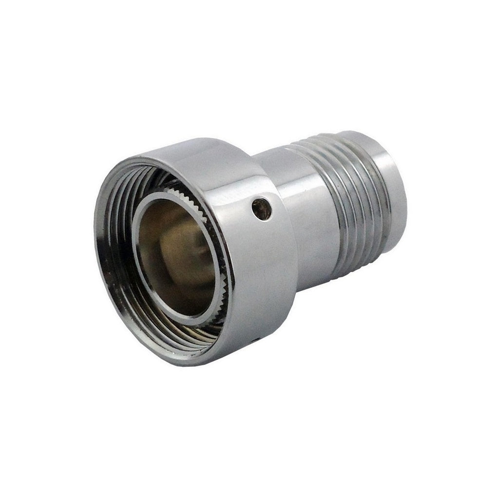 Krome Dispense Thread-In Shank for Perlick Faucets, 5/16" Bore, 1-5/8" L, Chrome