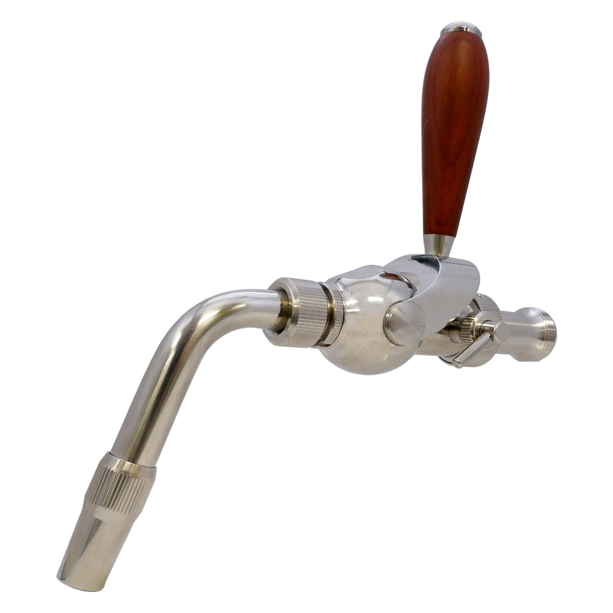 Lukr Freedom Faucet with US Shank, Stainless Steel