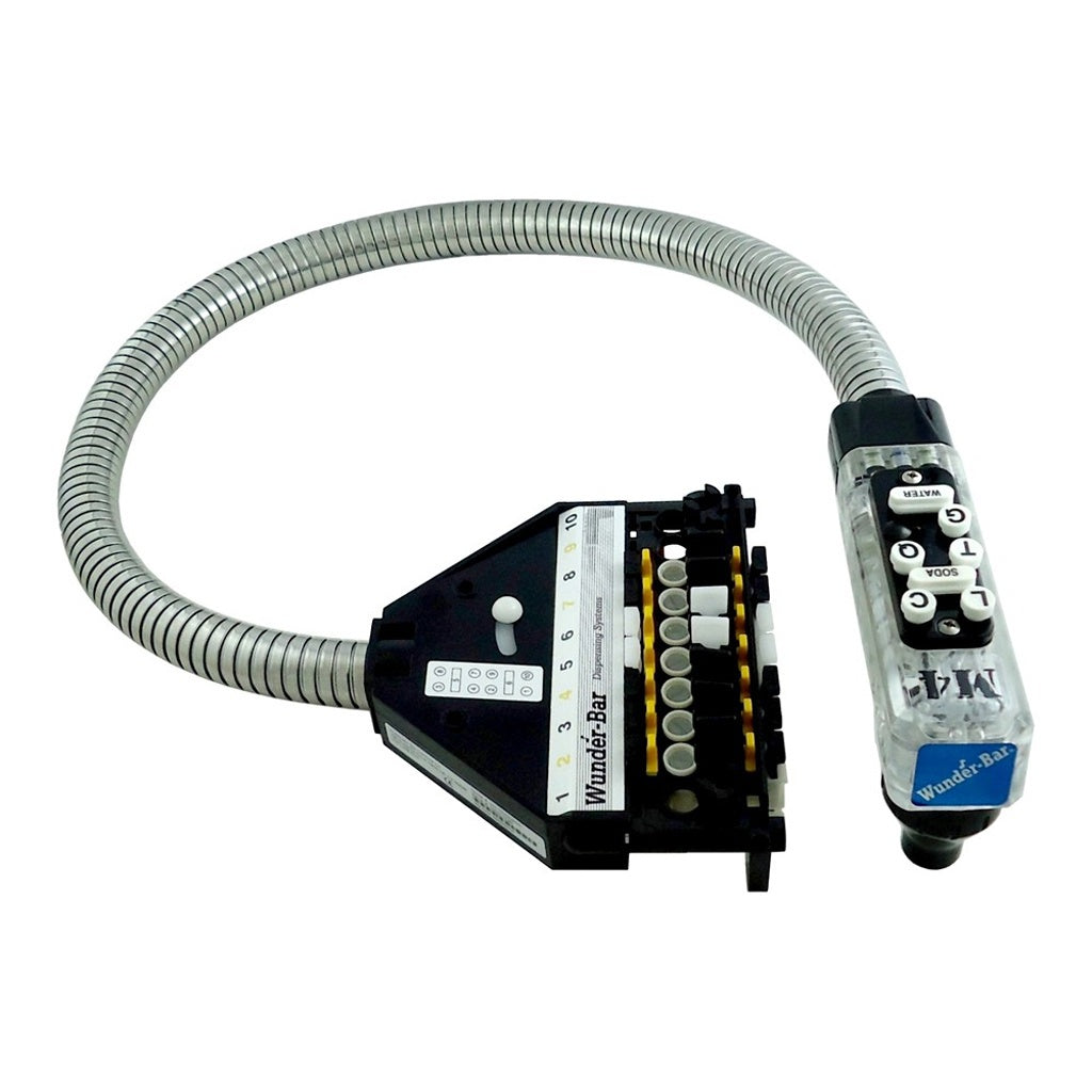 Wunder-Bar Bargun-QD Postmix, 7-Button 5-Carb/0-Non Black