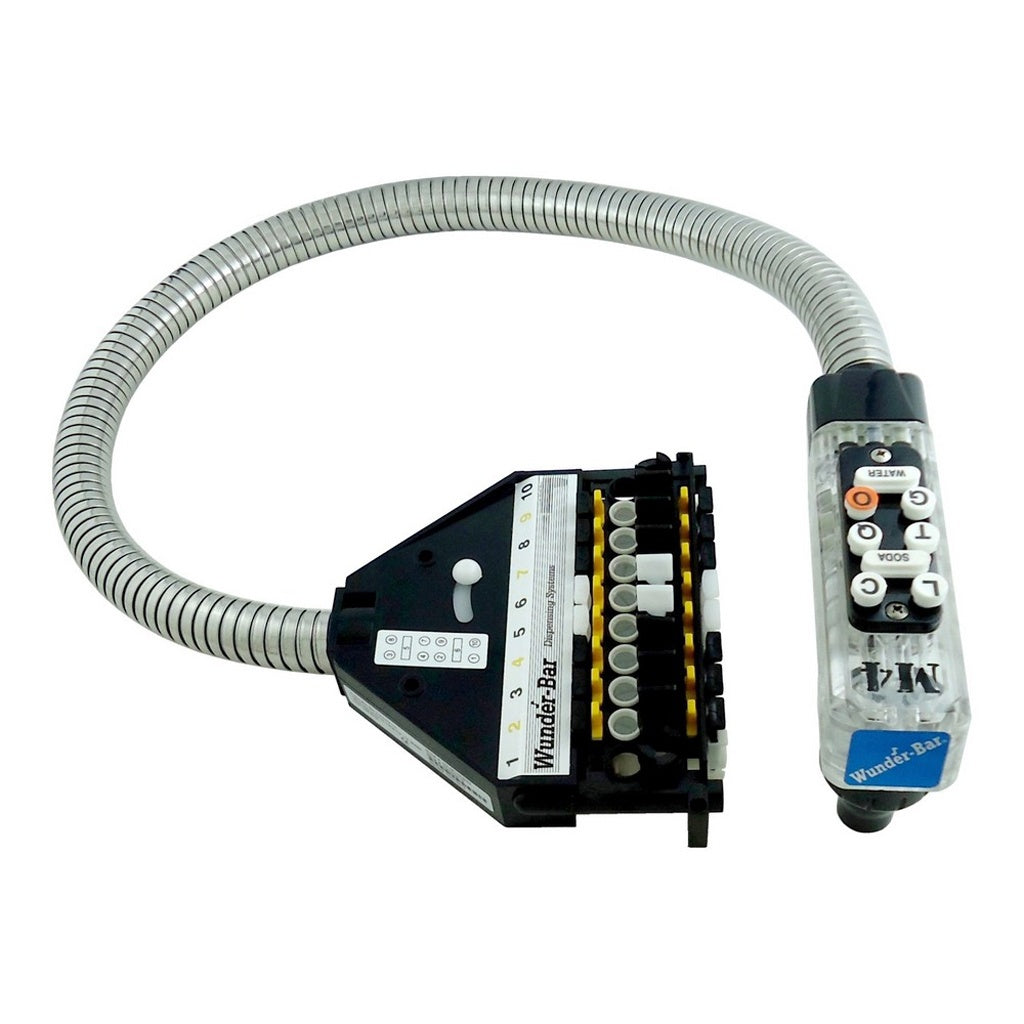 Wunder-Bar Bargun-QD Postmix, 8-Button 5-Carb/1-Non Black