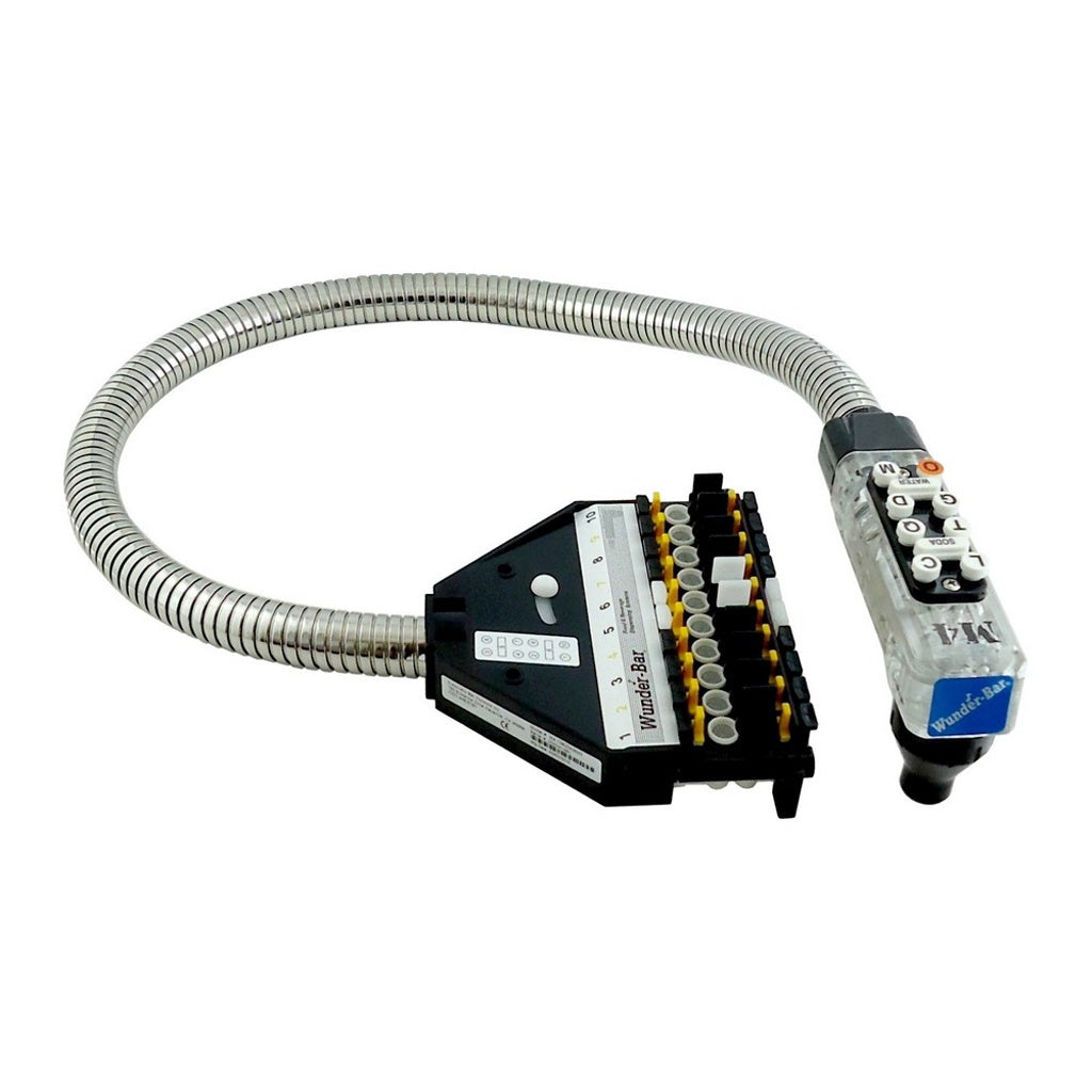Wunder-Bar Bargun-QD Postmix,10-Button 6-Carb/2-Non Black