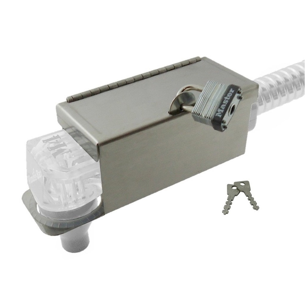 Wunder-Bar Stainless Steel Handle Cover with Lock For WB Guns