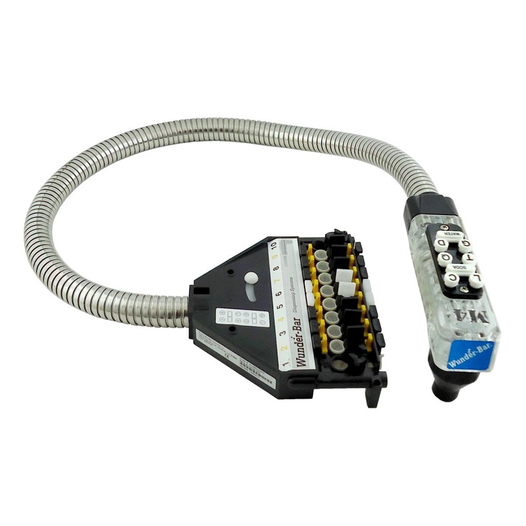 Wunder-Bar Bargun-QD Postmix, 8-Button 6-Carb/0-Non Black