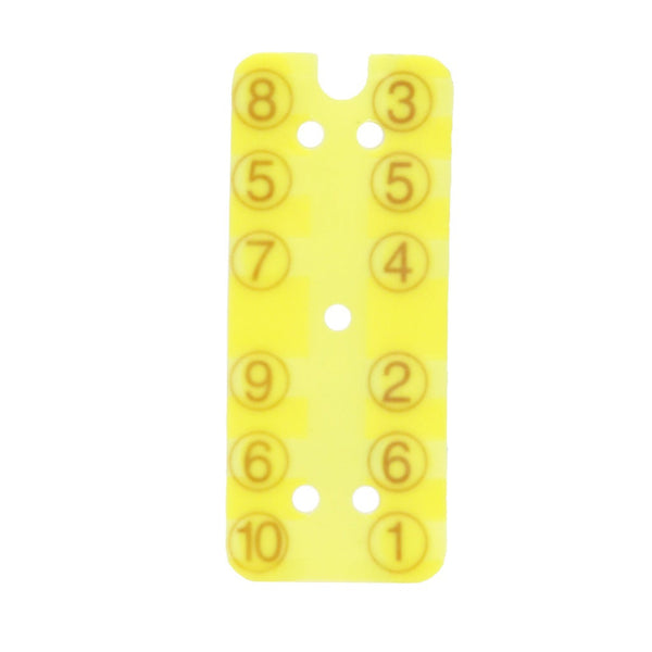 Wunder-Bar Locking Hat Plate 10 Button