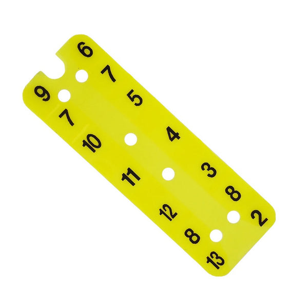 Wunder-Bar Locking Hat Plate 12 Button