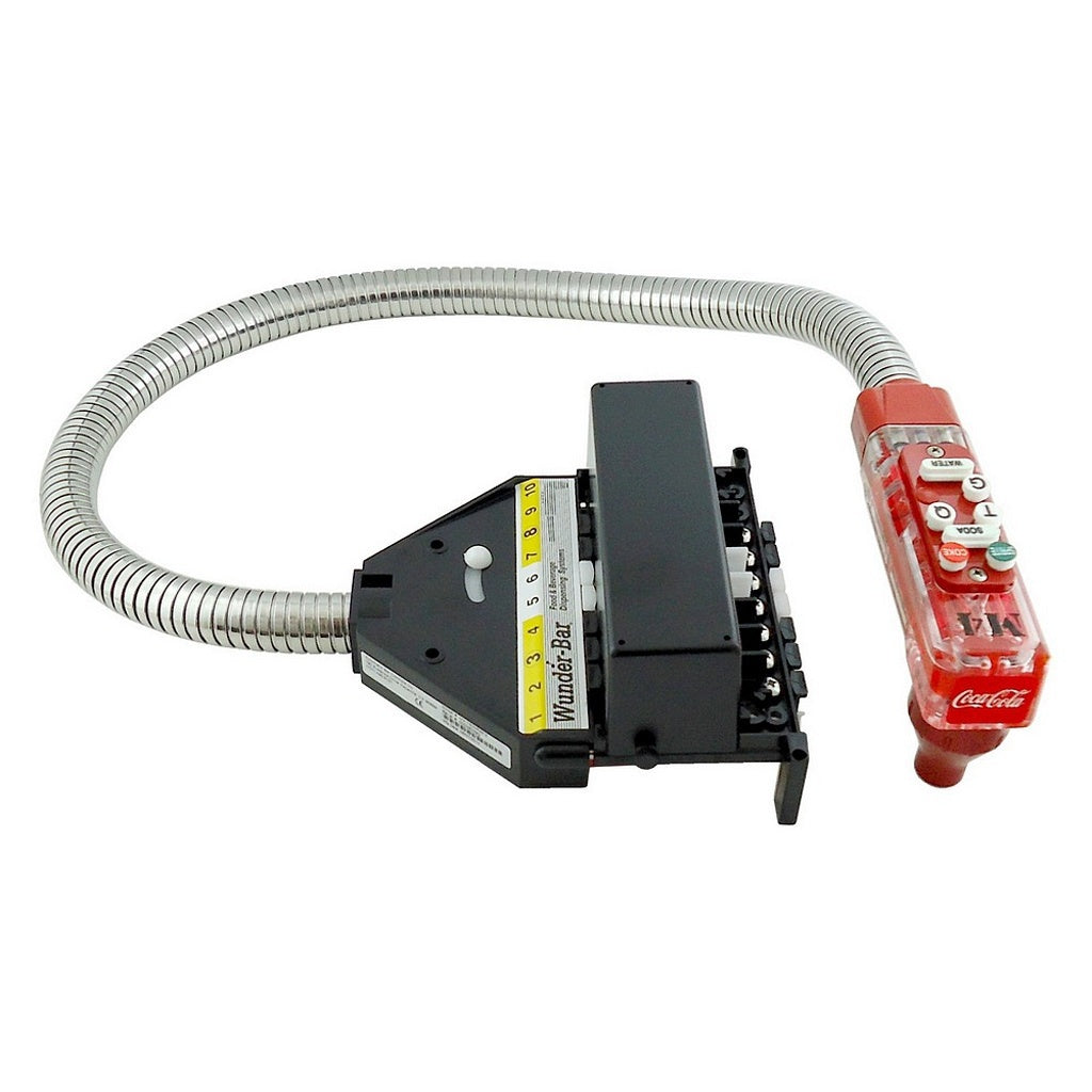 Wunder-Bar Bargun-Fr Postmix, 7-Button 5-Carb/0-Non Red