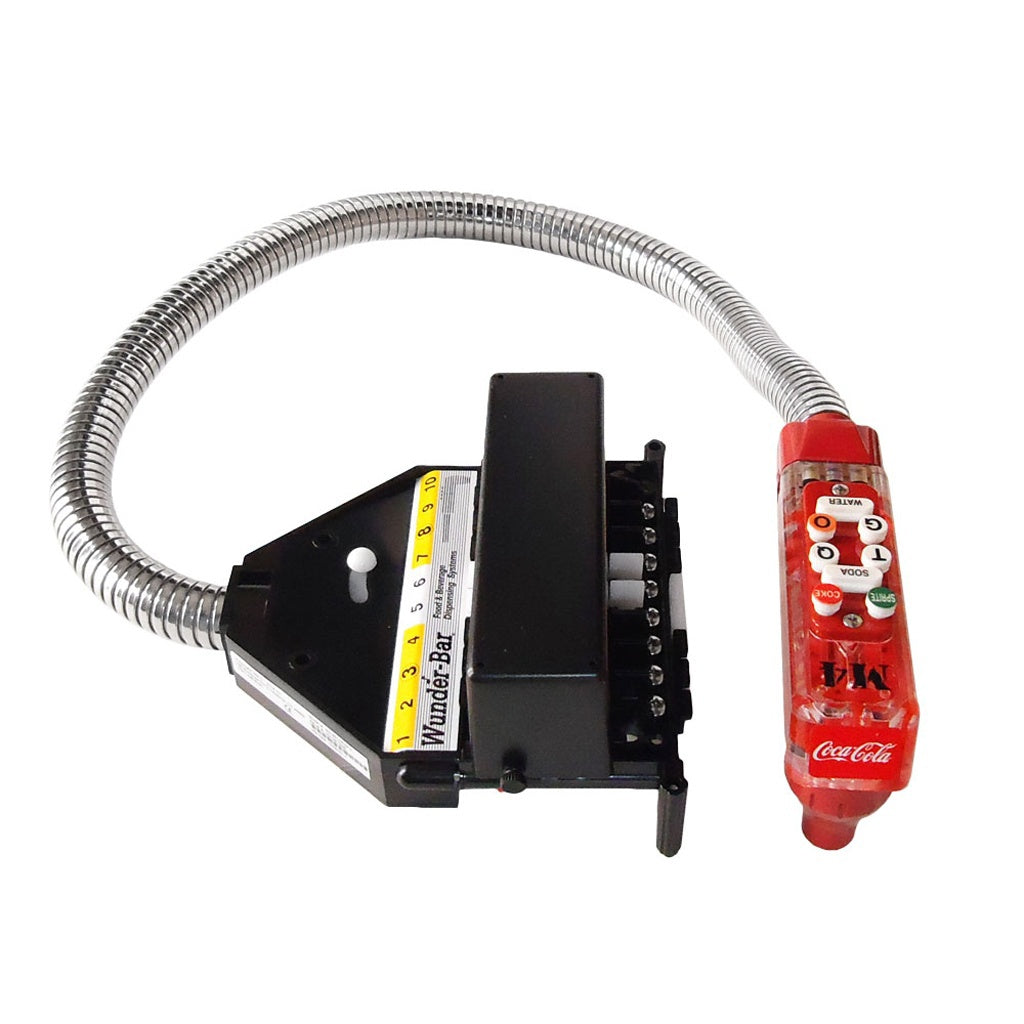 Wunder-Bar Bargun-Fr Postmix, 8-Button 5-Carb/1-Non Red