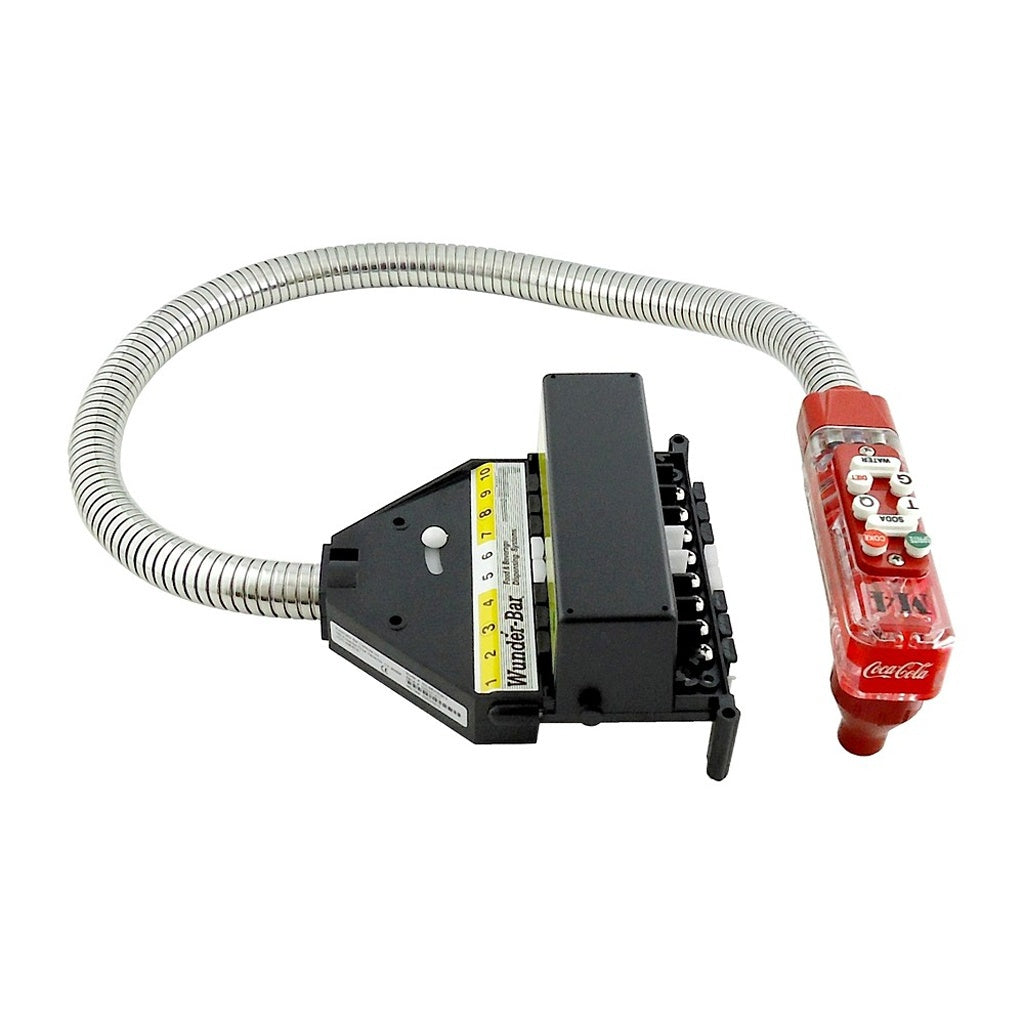 Wunder-Bar Bargun-Fr Postmix, 8-Button 6-Carb/0-Non Red