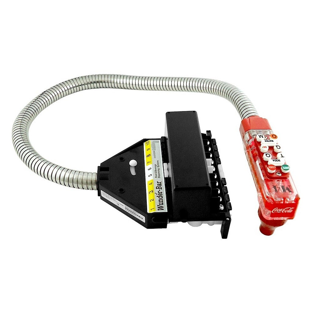 Wunder-Bar Bargun-Fr Postmix, 10-Button 6-Carb/2-Non Red