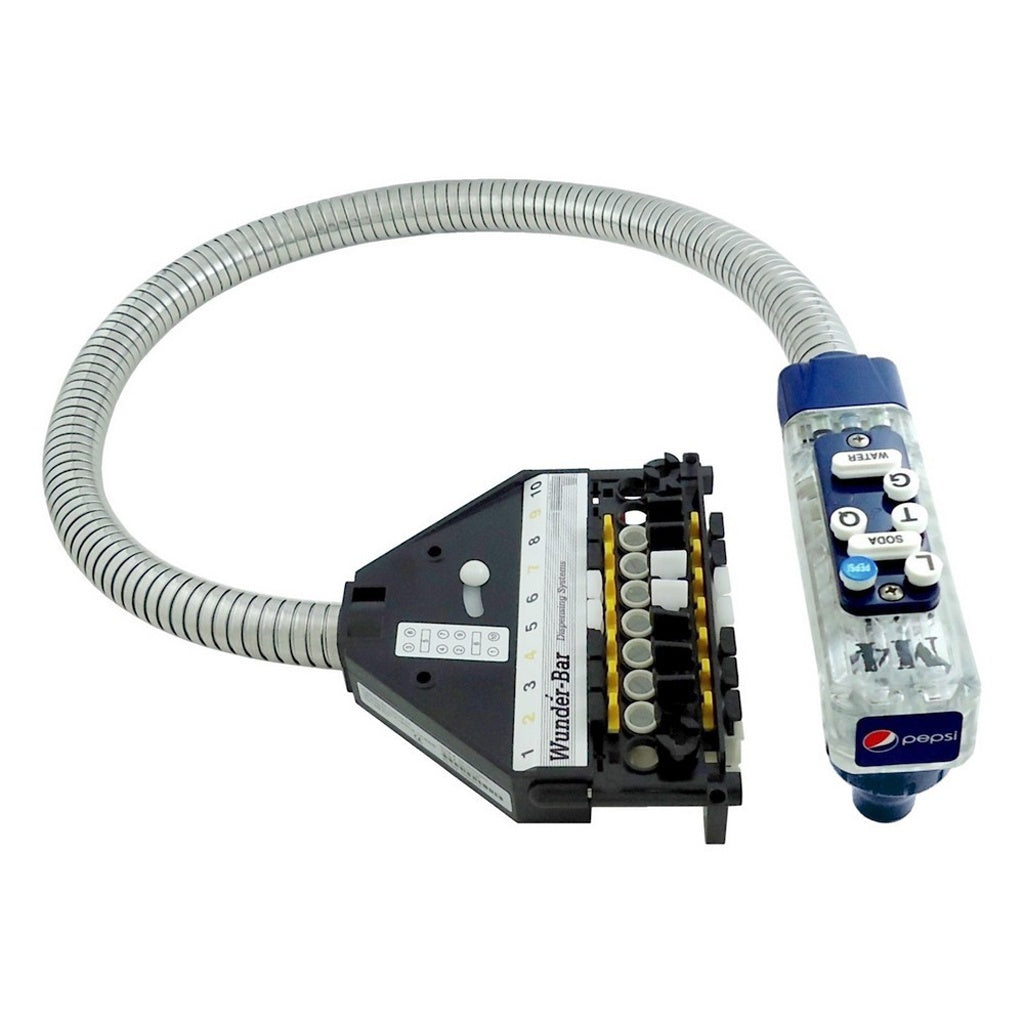 Wunder-Bar Bargun-QD Postmix, 7-Button 5-Carb/0-Non Blue
