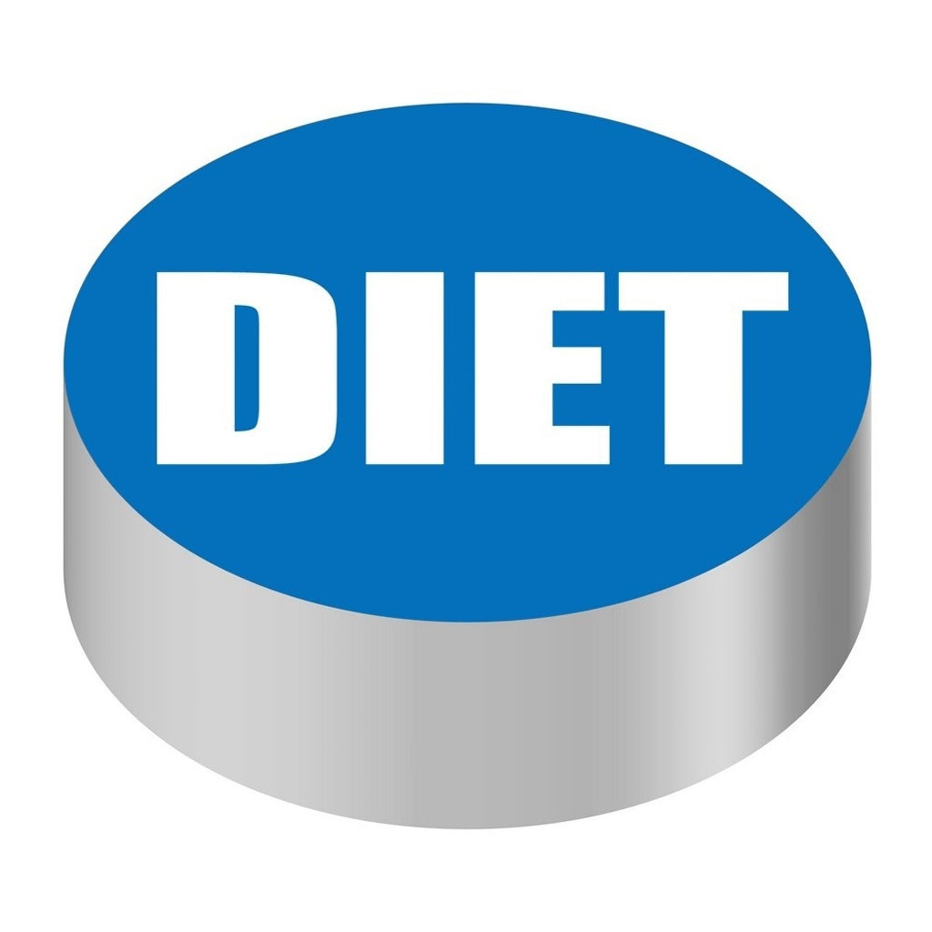 Wunder-Bar ID Cap-Round, Blue/White Diet