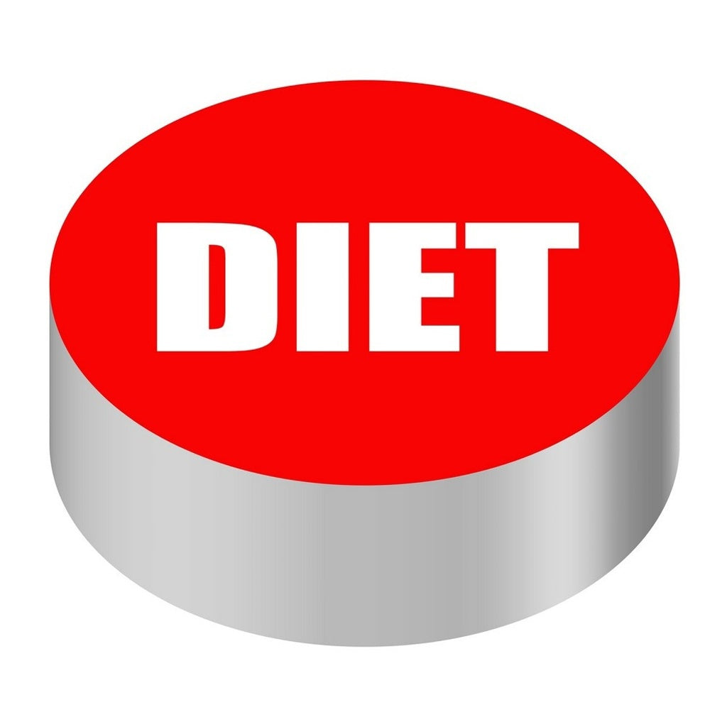Wunder-Bar ID Cap-Round, Red/White Diet