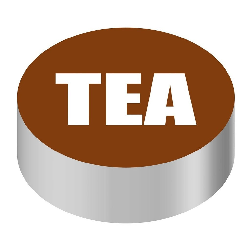 Wunder-Bar ID Cap-Round, Brown/White Tea