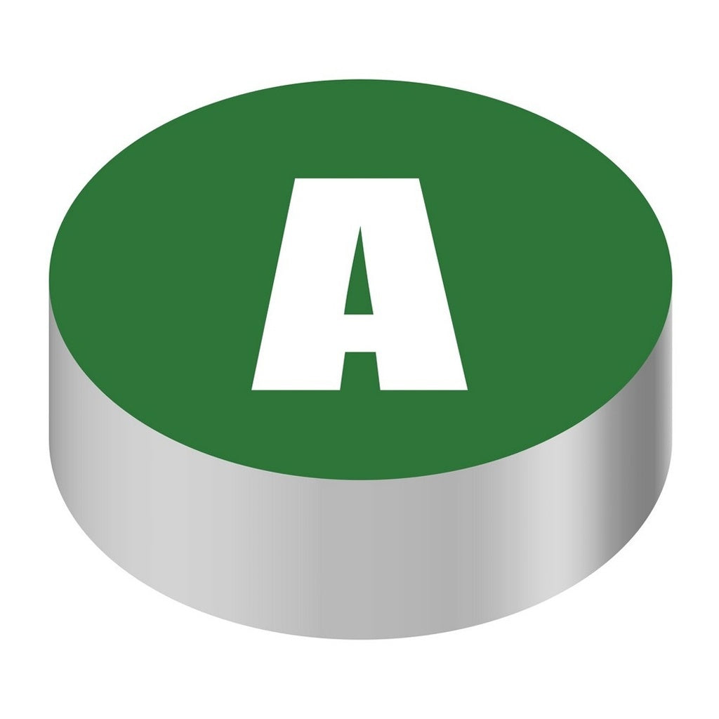 Wunder-Bar ID Cap-Round, Green/White A