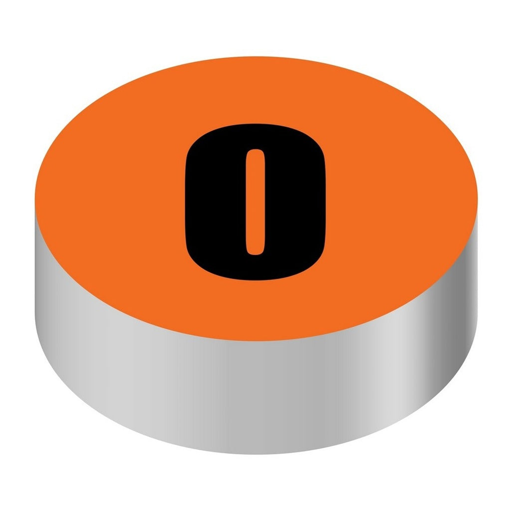 Wunder-Bar ID Cap-Round, Orange/Black O