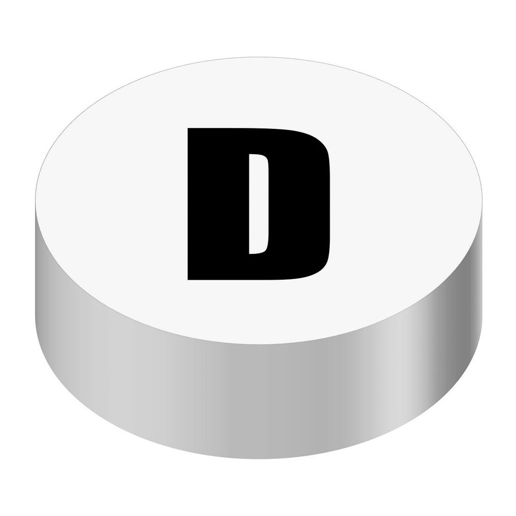 Wunder-Bar ID Cap-Round, White/Black D