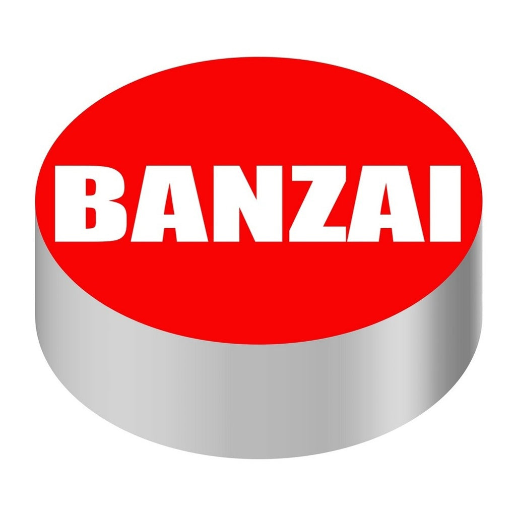 Wunder-Bar ID Cap-Round, Red/White Banzai