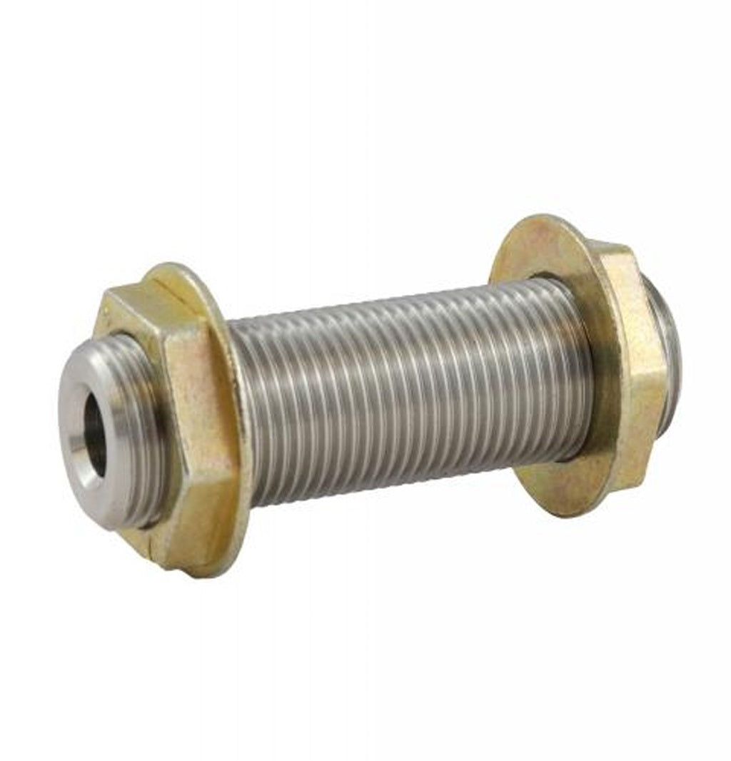 Wall Coupling, 3/8" Bore x 4" L 304 Stainless Steel